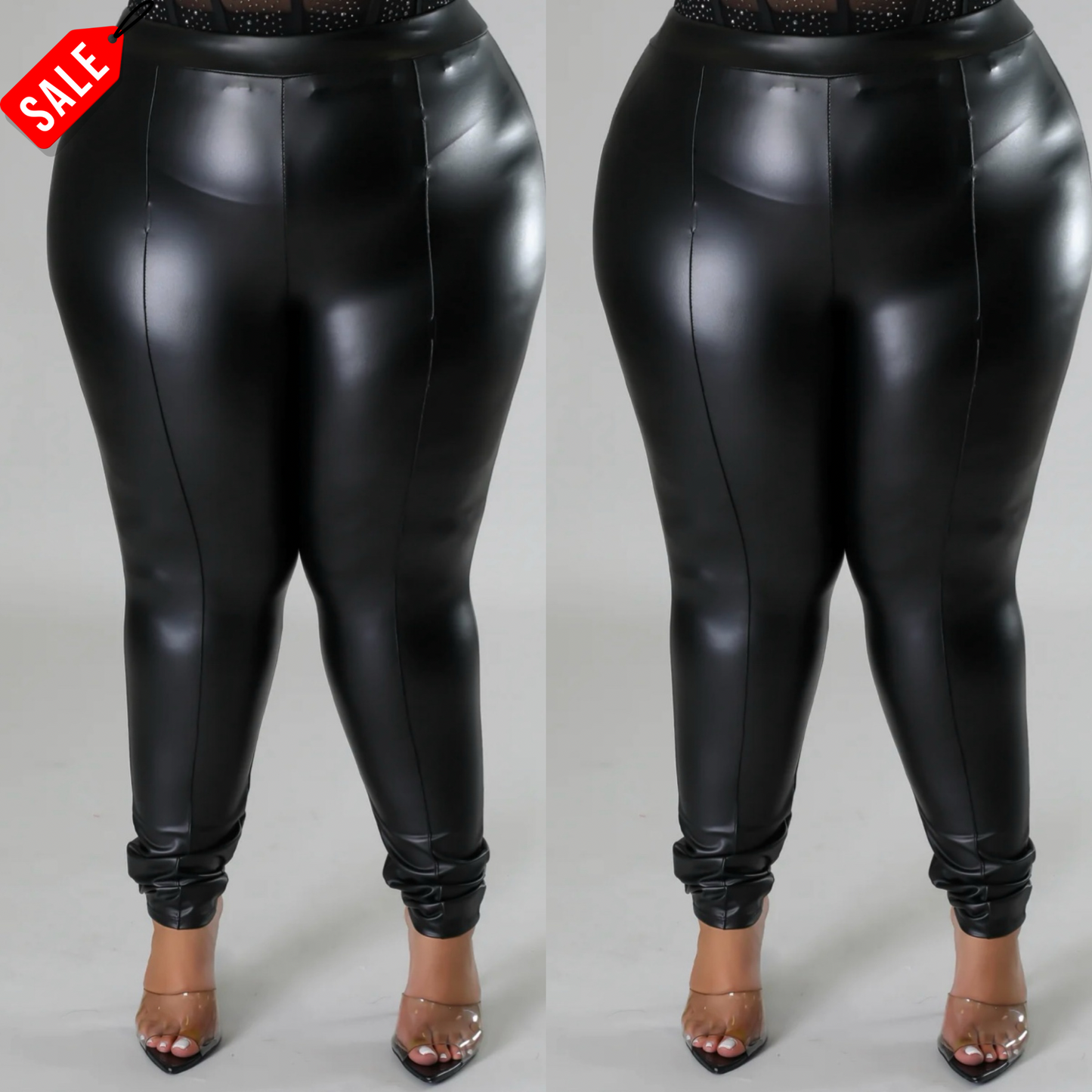 Renessmee Leather Pants (Plus Size)