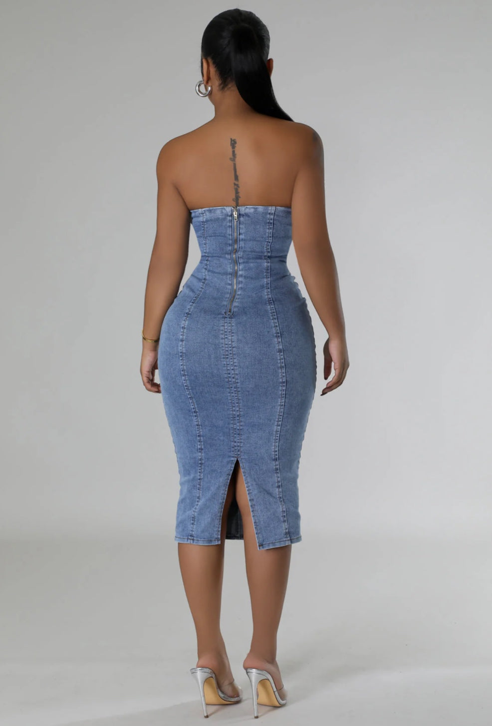 Be Selective Denim Dress