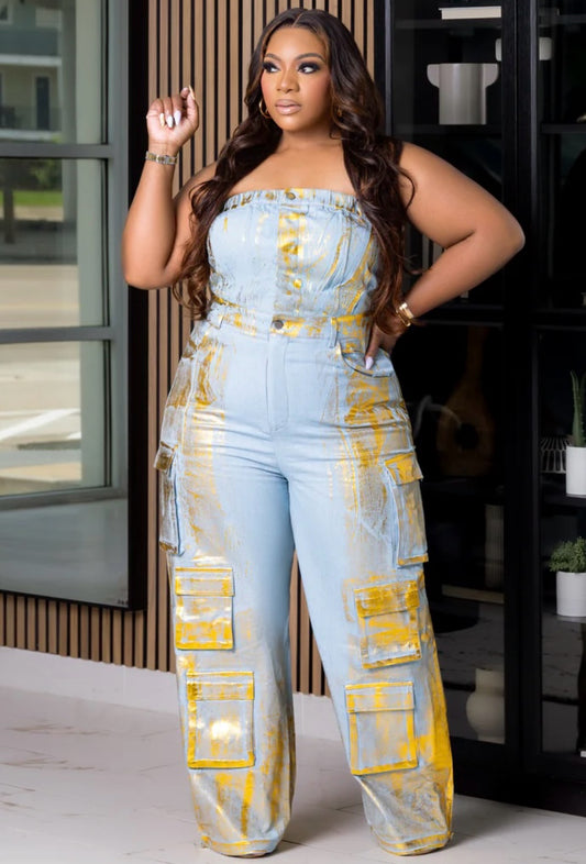 Sweet Pea Jumpsuit (Plus Size)