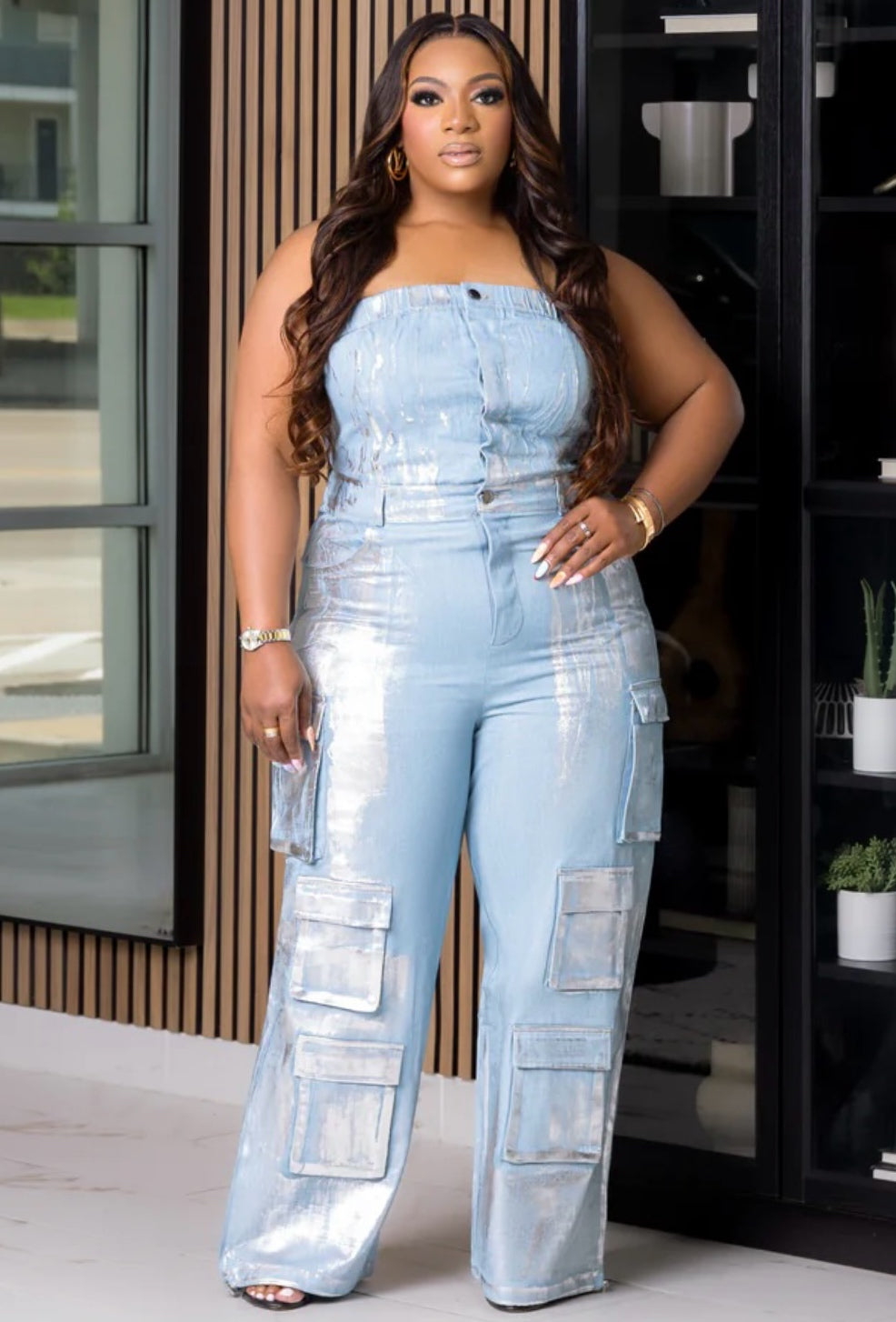 Sweet Pea Jumpsuit (Plus Size)